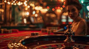 Người chơi xem bàn roulette live casino trên màn hình điện thoại